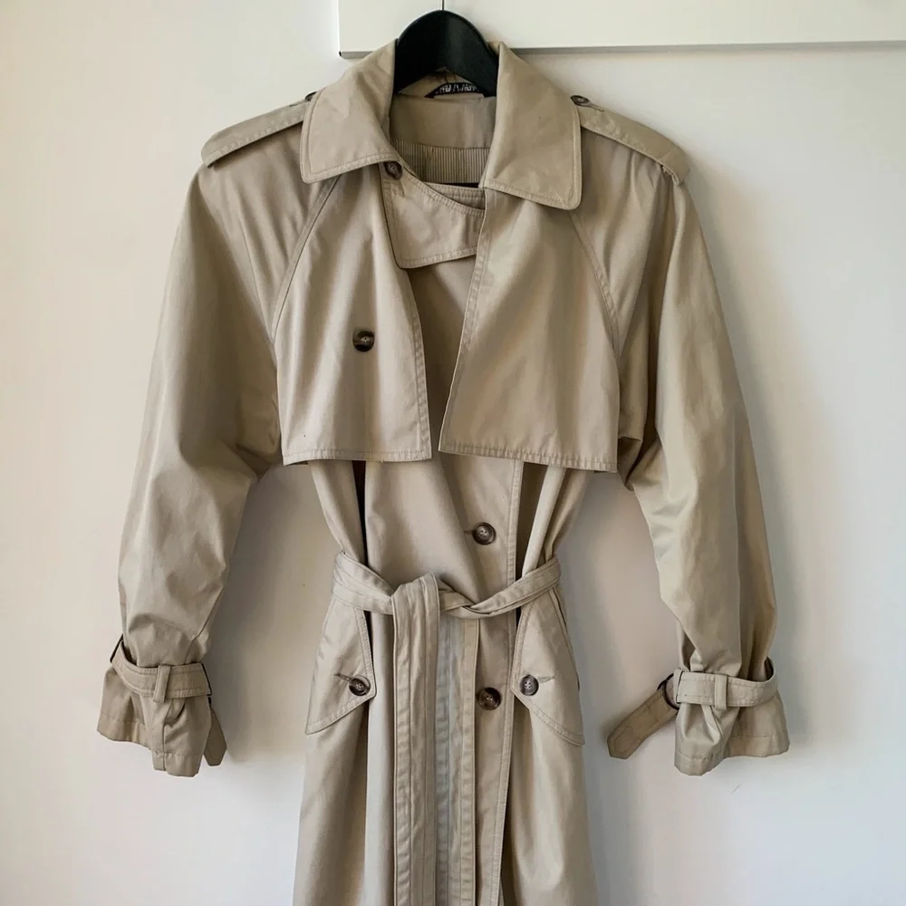 VINTAGE classic trench - Picture 3 of 15